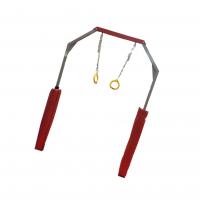 China Red Outdoor Gymnastics Equipment Bars Fitness Rings 50CM / Adjustable Interval factory