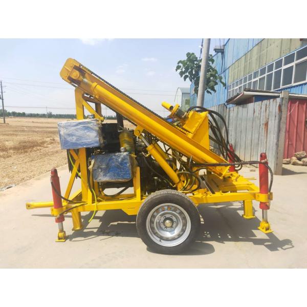 Quality 60rpm Dia450mm Well Drilling Machine With 4 Cylinder Diesel Engine for sale