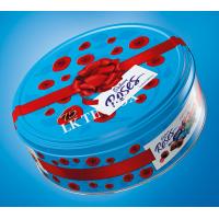 Quality Holiday Cookie Tin Box / Empty Cookie Tins / Cookie Storage Tins With Window for sale