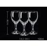 China Elegant Long Stem Crystal Wine Glasses 130ml-415ml Customized Design factory