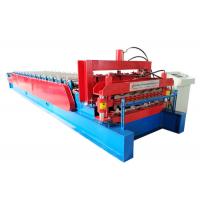 Quality Customized Color Steel Roof Roll Forming Machine , Wall Panel Roll Forming Machine for sale
