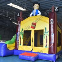 China 0.55mm PVC Tarpaulin Inflatable Indoor Castle factory