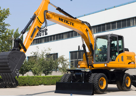 Quality 127hp 15ton Earth Excavation Machine With Four Wheel Drive for sale
