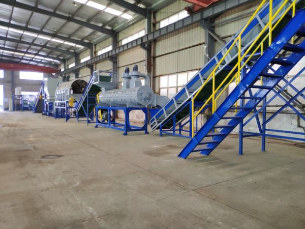 auto pet bottle recycling plant , waste pet bottle flakes