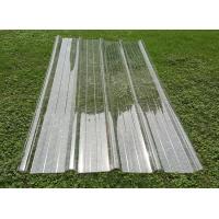 Quality 0.8-3mm Corrugated Transparent Roofing 100% zhengfei UV Virgin Material UV for sale