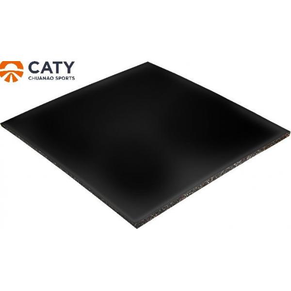 Quality Black SBR Sports Rubber Floor Multipurpose For Training Space for sale