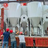 China High Speed Poultry Feed Mixer Mill Grinder 200kg / H For Feed Processing factory