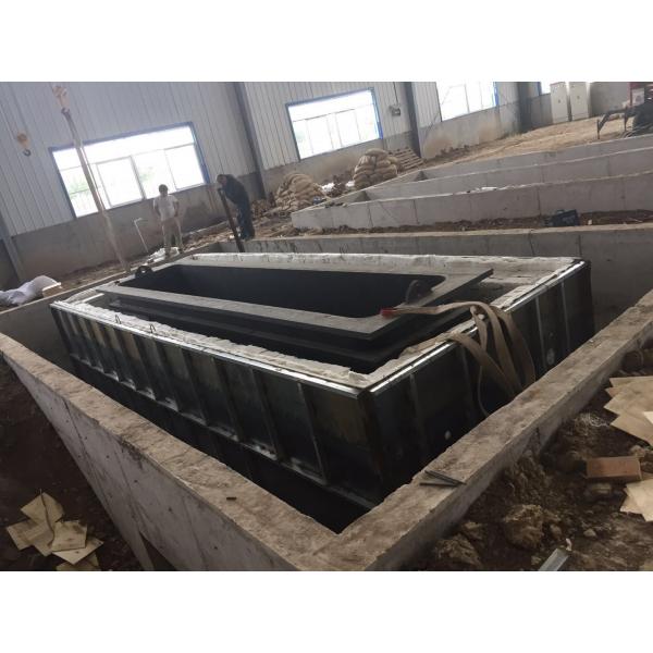Quality Structure Pipes Hot Dip Galvanizing Line With Low Carbon Steel / Customized Size for sale