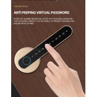 Quality Bluetooth / Tuya APP Smart Door Knob Fingerprint Zinc Alloy Material for sale