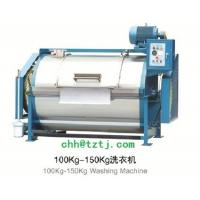 China Industrial washing machine 100Kg price ，Horizontal roller washing machine for sale