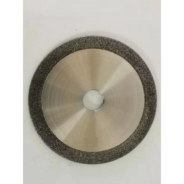 Quality 6mm Thickness Double Layer CBN Diamond Wheel Round Shape 125MM * 6MM * 20MM for sale