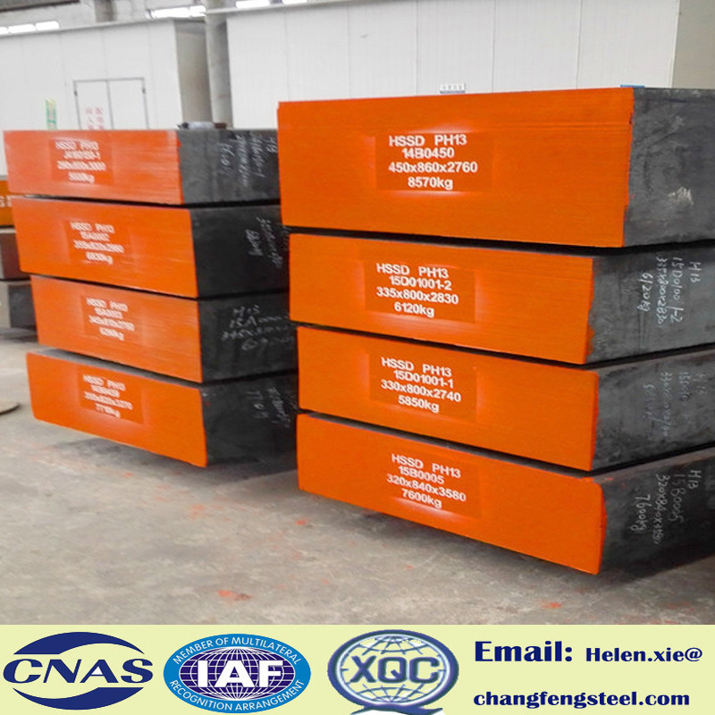 China Black Surface Hot Work Tool Alloy Steel Plate for Die-casting (1.2344 SKD61 H13) factory
