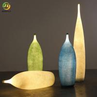 China Modern Colors Vase Floor Lamp For Exhibition Hall Hotel Lobby Living Room factory