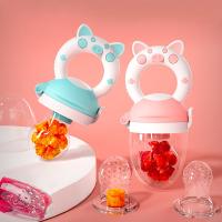 China Food Grade Soft Customized Baby Feeding Silicone Pacifier  		Baby Fruit Food Feeder Pacifier factory
