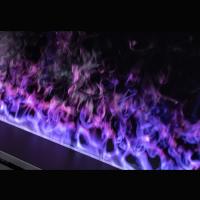China 160cm Water Electric Fireplace Fake Charcoal Decorative Pure Water Fuel for sale