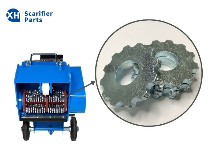 Buy cheap 12 PT Tct Milling Carbide Tipped Scarifier Cutter For Smith FS351 Self Propelled from wholesalers