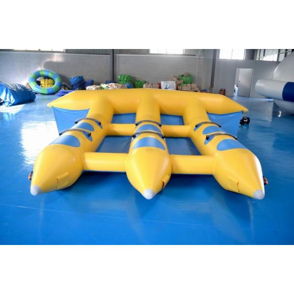 Quality 0.9mm Durable PVC Tarpaulin Inflatable Flying Fish Boat For Sale for sale
