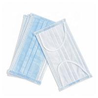 china Protective 3 Ply Disposable Earloop Medical Face Mask 17.5x9cm