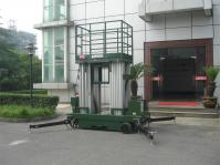 China 16m Mobile Elevating Work Platform Four Mast For Maintenance Service factory