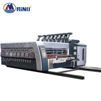 China Carton Box Vacuum Transfer Flexo Printing Slotting Machine Stainless Steel for sale