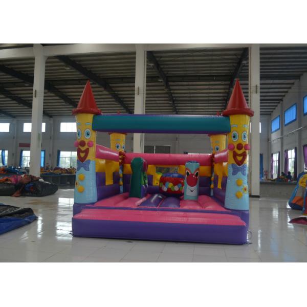 Quality Standard Games Kids Inflatable Bounce House 5x4x3.5m EN14960 For Water Park for sale