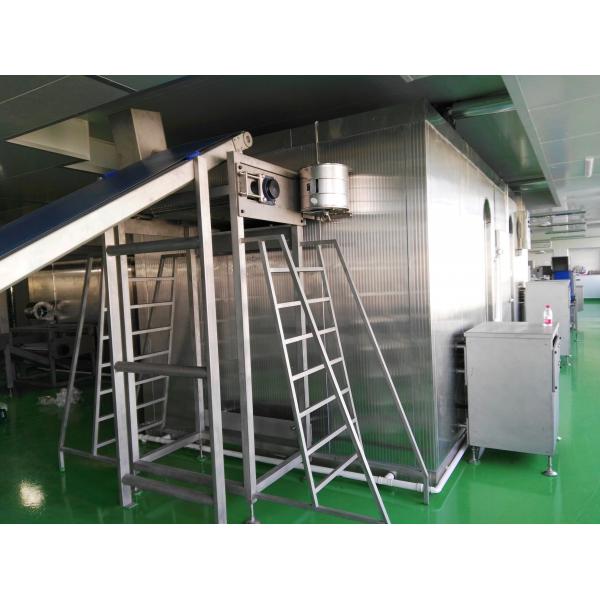 Quality 600-1200kg/h Capacity Puff Pastry Production Line of Semi-automatic / Fully for sale