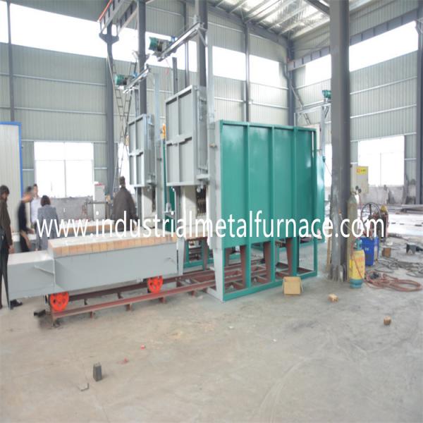 Quality Bogie Hearth Heat Treating Car Bottom Furnaces Equipment Electric 1 Zone 2400×1700×1300mm for sale