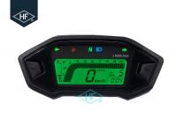 China Digital LCD Other Motorcycle Parts Backlight 13000RPM Speedometer With Speed Sensor factory
