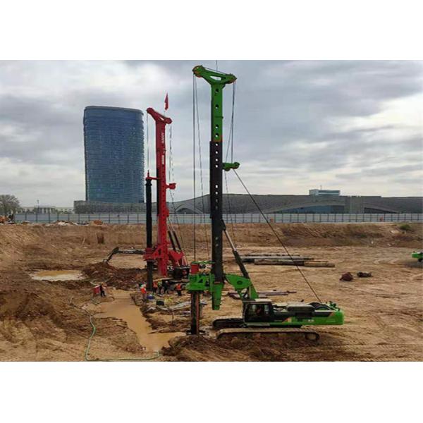 Quality 15m Construction Works Multifunctional Drilling Rig Crawler Crane Bore Pile for sale