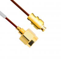 China Smpm Jack To Sma Plug Semi rigid Coax Cable , Sr047 Semi Rigid Coaxial Cable factory