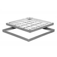 China 300mm X 300mm Edged Recessed Manhole Cover And Frame With Driveway factory