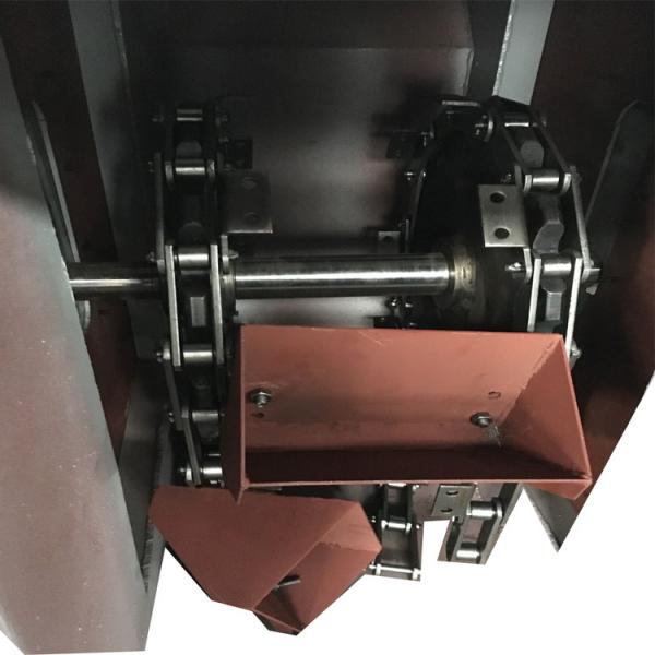 Quality Stable Vertical Bucket Elevator Conveyor Carbon Steel 18.5KW for sale