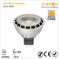 China cree cob 5w 7w 12v led light bulb mr16 spot light natural white led lamp for sale