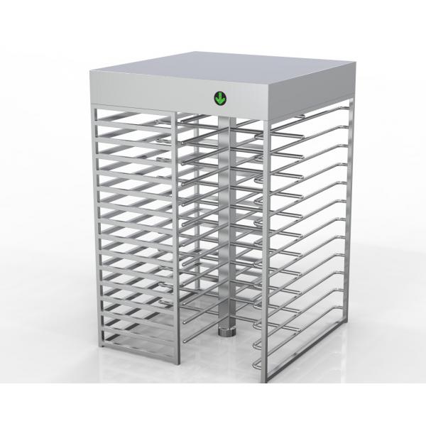 Quality IP54 Full Length Turnstile , RS232 Interface Dual Lane Turnstile Entry Systems for sale