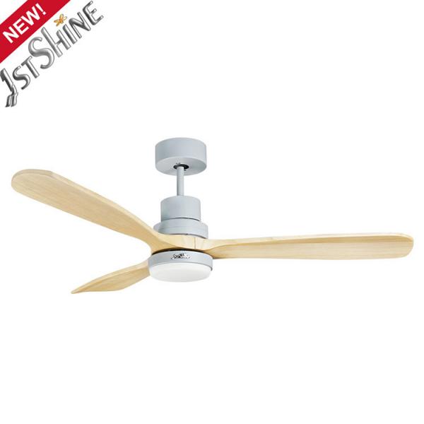 Quality Solid Wood Smart 110v Color Changing Ceiling Fan Remote Control AC Motor for sale