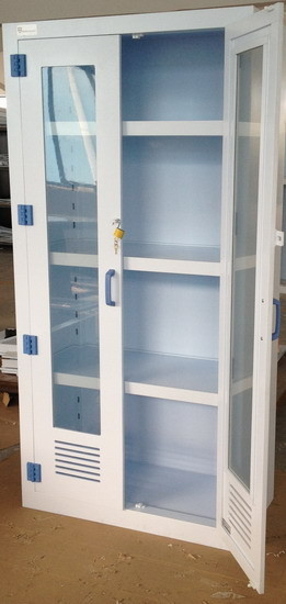 Quality Hospital / Lab Polypropylene acid chemical Storage Cabinet 250litre capacity for sale