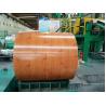 China Wood Grain Color Hot Rolled Steel Coil , Building Decoration Steel Coil Stock factory