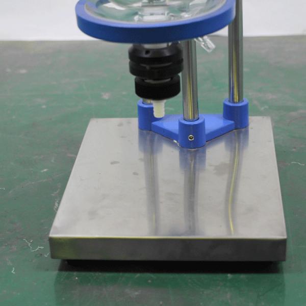 Quality Biological Jacketed Glass Vessel , Chemical Glass Reactor Constant Pressure for sale