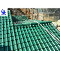 Quality Upv Asa Coated Colonial Times Synthetic Spanish Roof Tiles / Plastic Tile Roof for sale