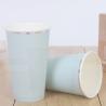 China 8oz/9oz disposable paper cup single wall paper coffee cups for drink branded paper coffee cups little paper cups factory