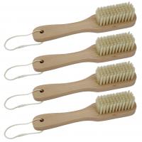 China Wooden Handle Soft Fiber Bristle Brush For Household Cleaning Laundry Clothes Shoe factory