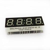 China 0.4inch 4 Digit Clock LED Display Seven Segment Common Cathode factory