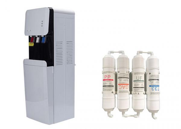 Compressor Cooling Pipeline 3 Taps Water Cooler Dispenser With Inline Filtration System 105L-XGJ 0