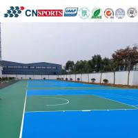 China Cushion Buffer Basketball Court Flooring To Build Professional Competitive Sports Court factory