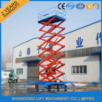 Quality 4m - 20m Lifting Height Mobile Scissor Lift Table for Aerial Work / Building for sale