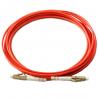 China LC/UPC MM 50/125 2mm 3mm Fiber Optic Patch Cable Customizable length factory