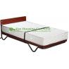 China Hotel Extra Folding Bed, Spring Mattress ExtraBed with strong Bed with  tubular frame factory