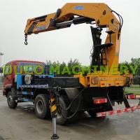 China 30t Knuckle And Telescopic Boom Lorry Mounted Crane factory