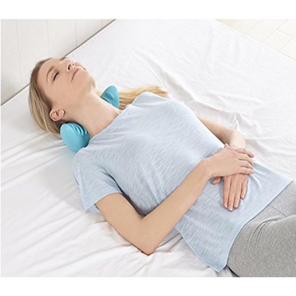 Quality Blue Color Cervical Massage Pillow , Acupressure Massage Pillow Durable Non for sale