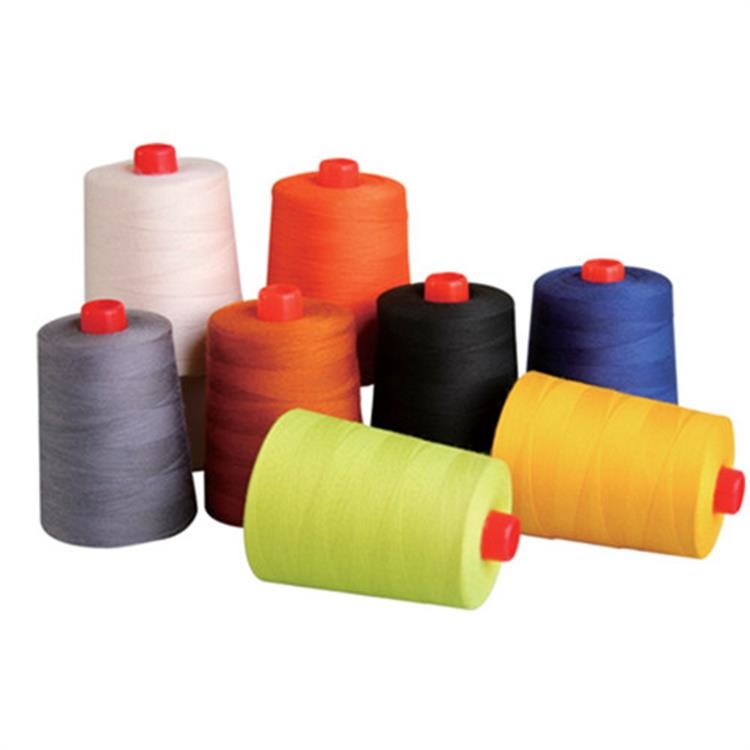 China 5000 Yards 40s/2 50s/2 60s/2 Overlocking Sewing Thread 100% Polyester Thread factory